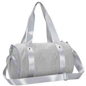 Sweatshirt Knit Duffle Bag Heather Gray